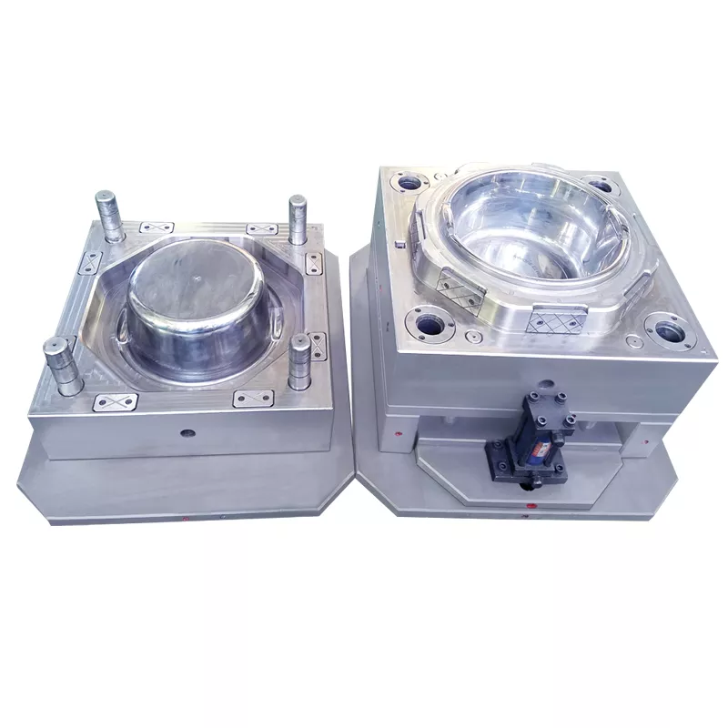 Double handle round bucket mould