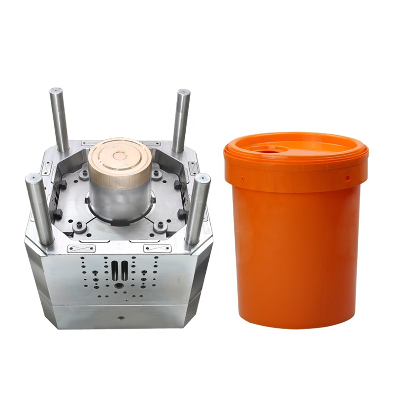 Round paint bucket mould