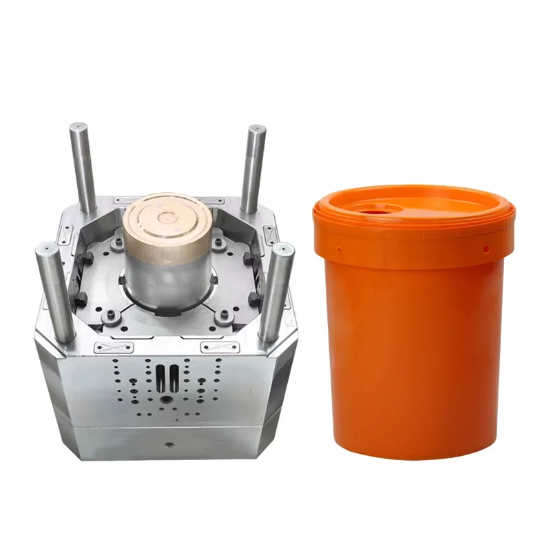 Round paint bucket mould