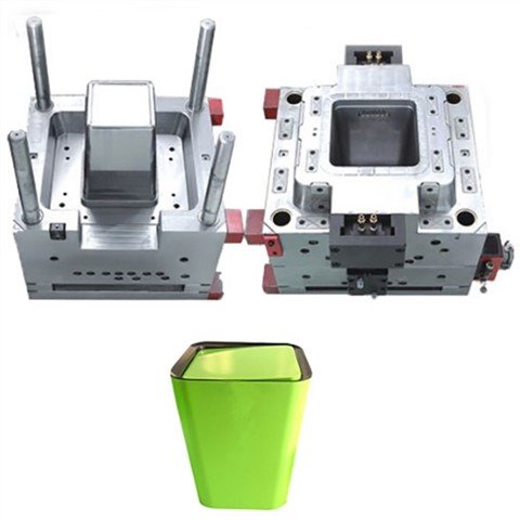 China Custom Plastic Dustbin Mold Factory