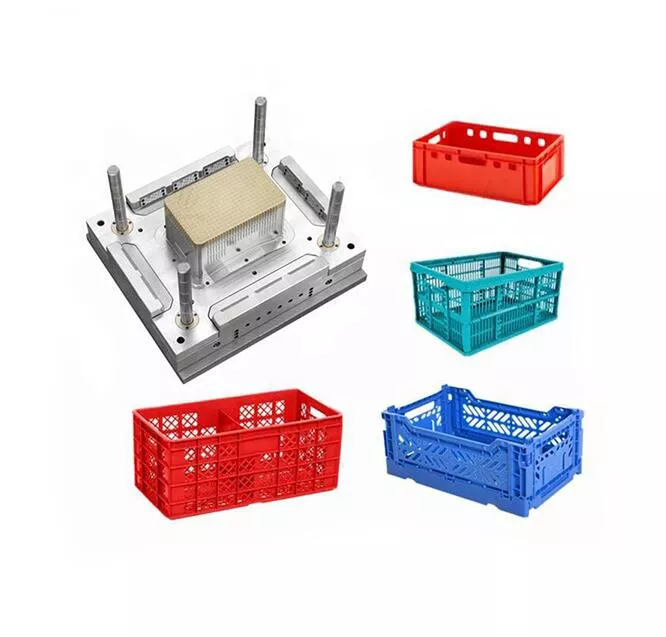 Plastic Injection Folding Turnover Box Mould Container Mold